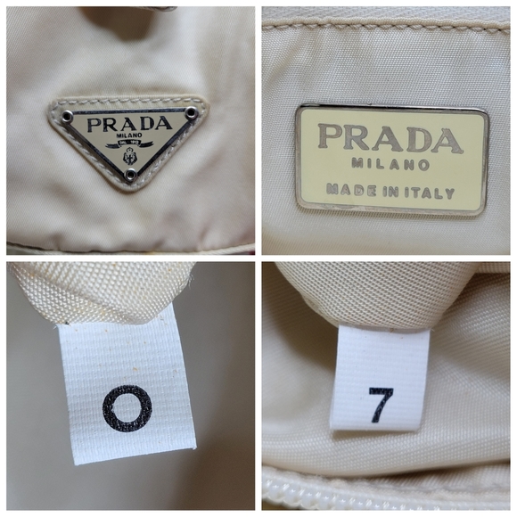 PRADA Nylon Tessuto Beige Handbag - Picture 3 of 9
